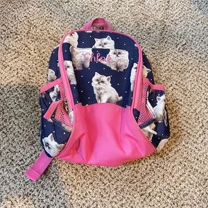 Pottery Barn Kids mini cat backpack